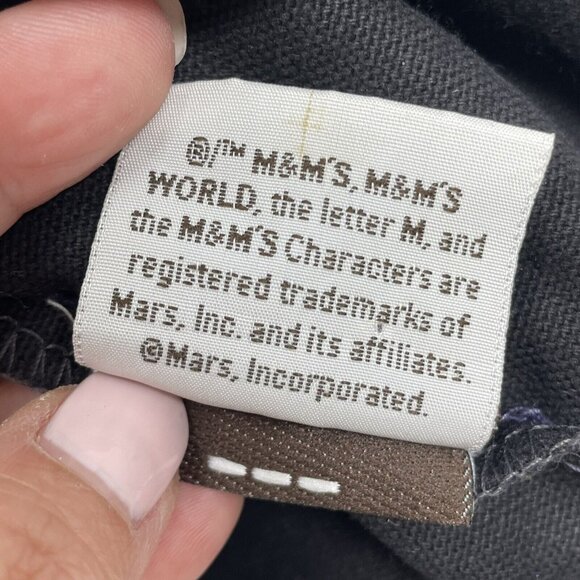 Rare M&M's World Las Vegas Tote The Real Deal Cruisin in Vegas Large Bag Canvas - Picture 6 of 6